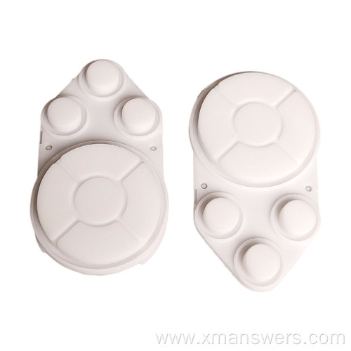 Custom Transparent conductive keypad silicone rubber buttons